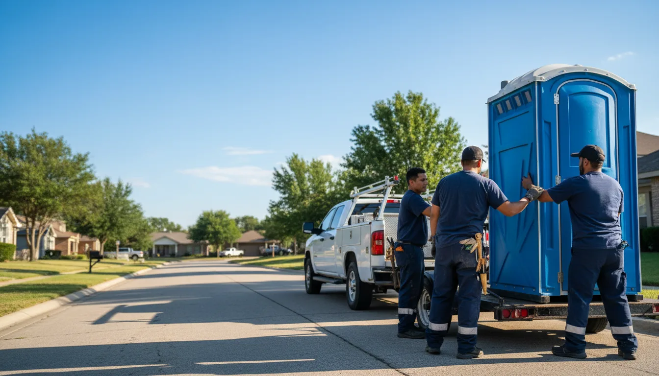 Portable Toilet Rental in Tuskahoma, OK near me